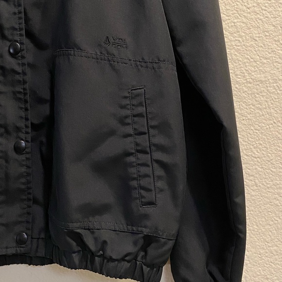 Volcom Stone Black windbreaker Size:M - Picture 5 of 5